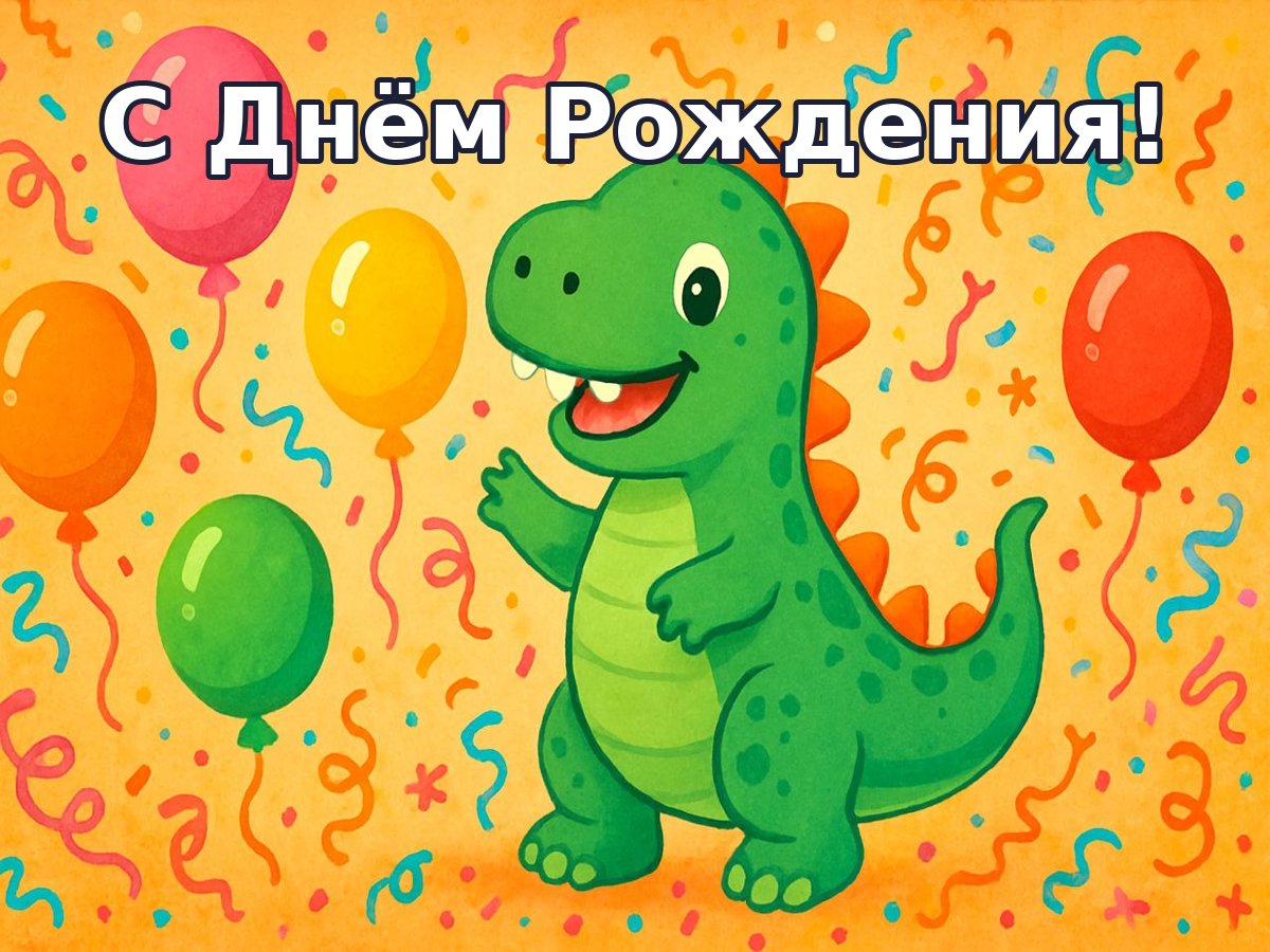 Открытка «ДР мальчику»