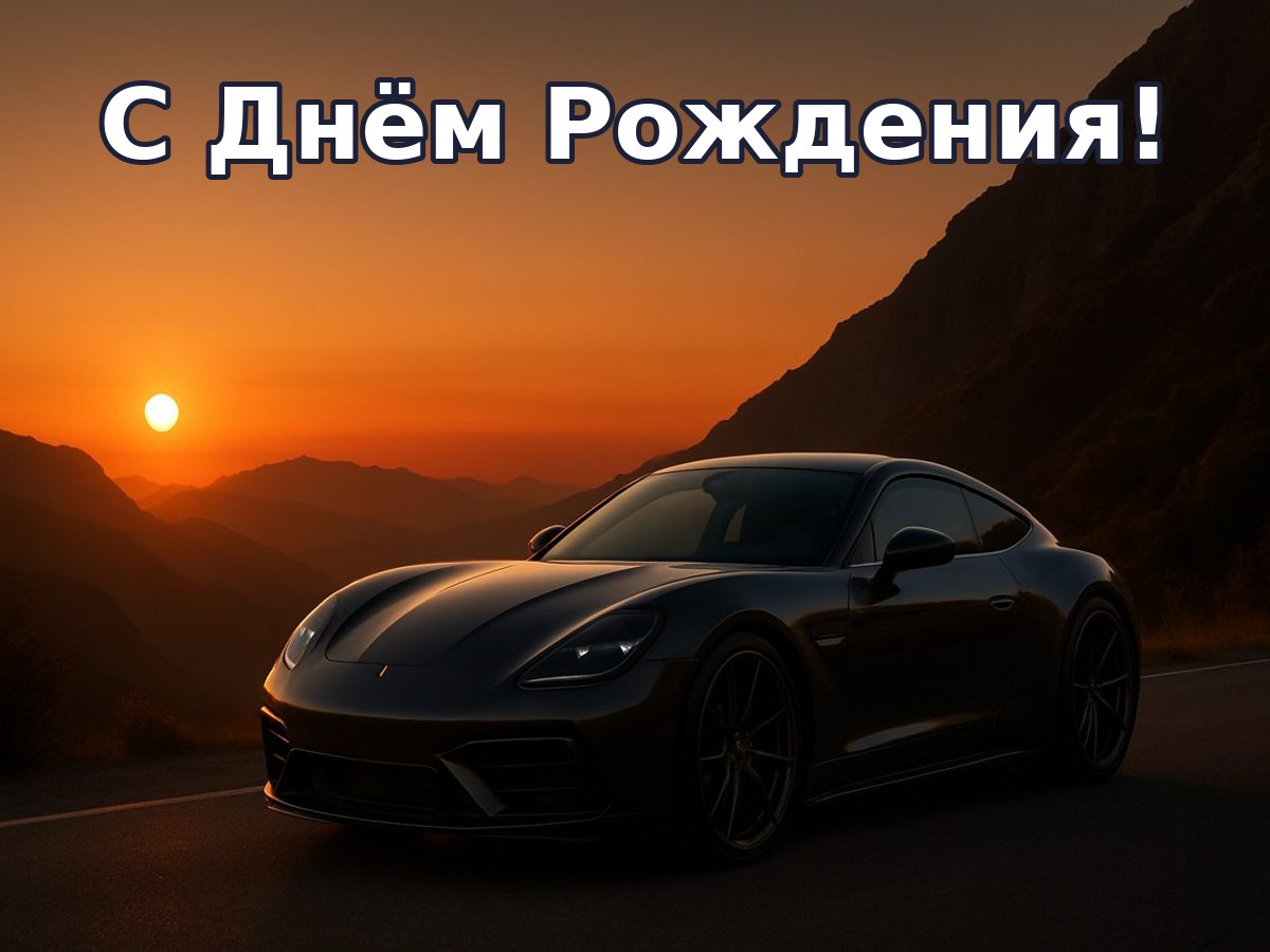 Открытка «ДР мужчине»