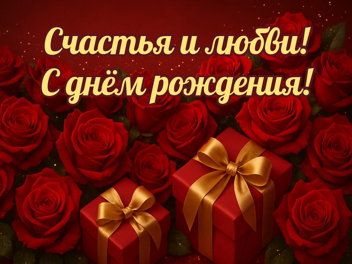 Открытка «ДР женщине»