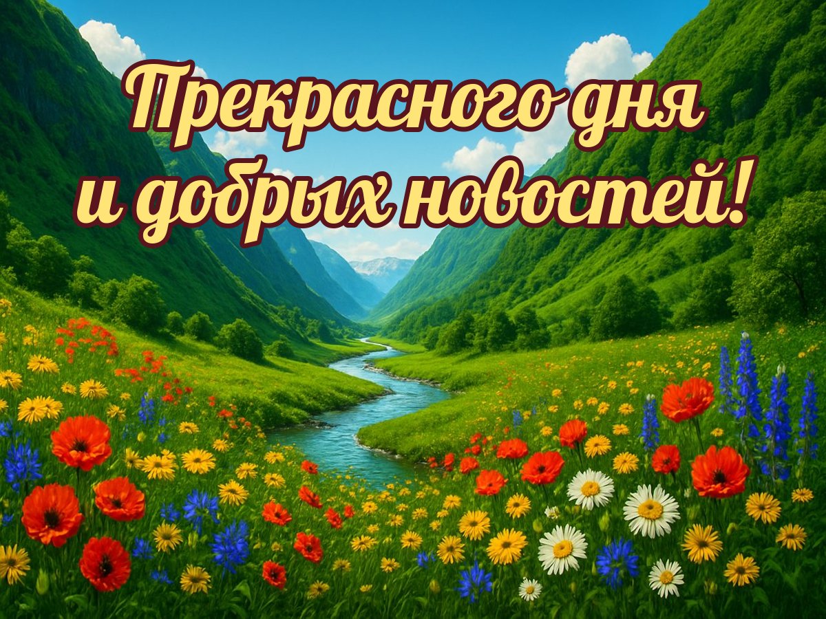 Открытка «Хорошего дня»